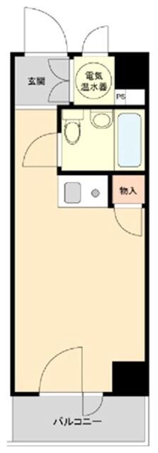 グレイス大森海岸(ワンルーム/4階)の間取り写真