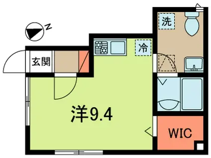 メゾンGOTO(ワンルーム/1階)の間取り写真