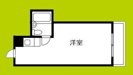 KAISEI上新庄(ワンルーム/2階)の間取り写真