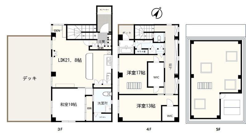 リアリティ福岡(4LDK/3階)の間取り写真