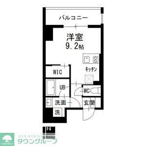 NISSYO BUILDING(1K/7階)の間取り写真