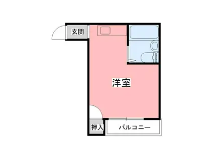 グローバル阪神西宮(ワンルーム/3階)の間取り写真