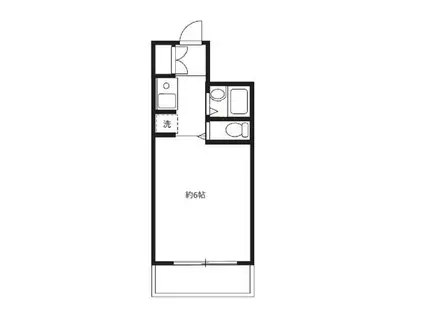 ウインベルソロ西川口第10(ワンルーム/8階)の間取り写真