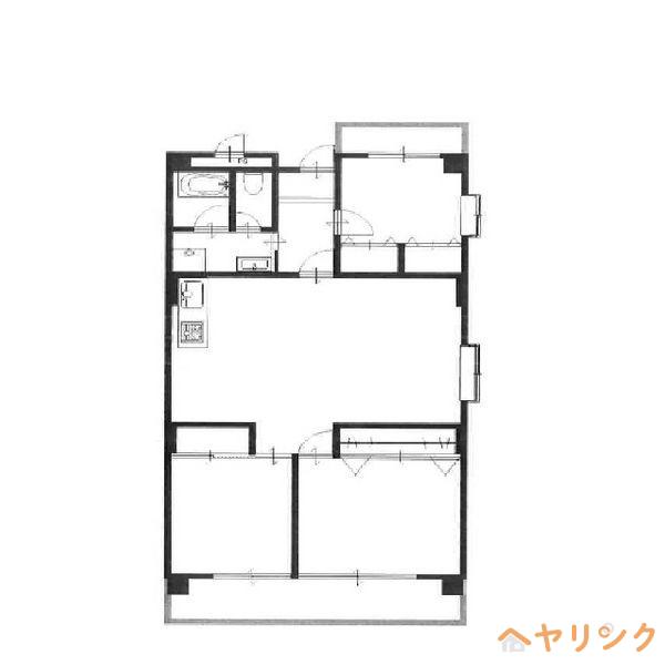 THE COMFORT(3LDK/1階)の間取り写真