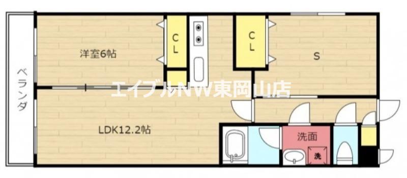 ピアグロリア森下町(1SLDK/2階)の間取り写真