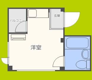 プレアール新大阪III(ワンルーム/4階)の間取り写真
