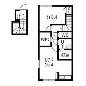 ART LIFE(1LDK/3階)の間取り写真