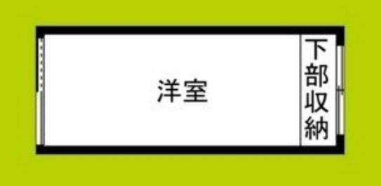 万葉ビル(ワンルーム/3階)の間取り写真