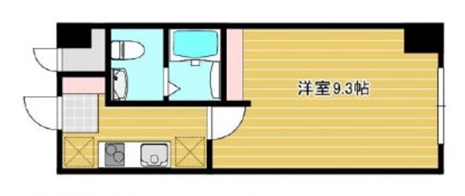 藤和大森コープ(1K/1階)の間取り写真