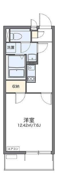 レオネクストステラ(1K/3階)の間取り写真