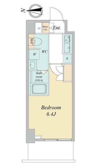 LIME RESIDENCE KAWAGUCHI イースト(1K/3階)の間取り写真