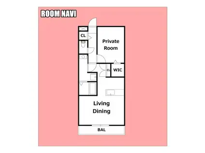 シャルム(1LDK/3階)の間取り写真