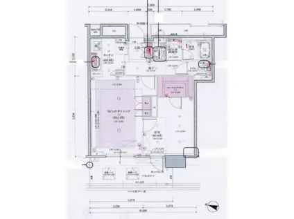 BRILLIATOWER箕面船場TOP OF THE HILL(1LDK/5階)の間取り写真