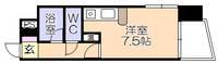 ロマネスク通町(ワンルーム/2階)の間取り写真