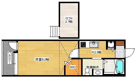 アイステージ十日市(1K/5階)の間取り写真