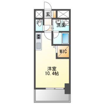 OT.RESIDENCE名駅(ワンルーム/5階)の間取り写真