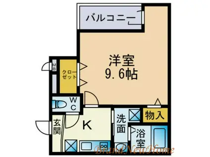 ラメゾン向陵中町I番館(1K/3階)の間取り写真