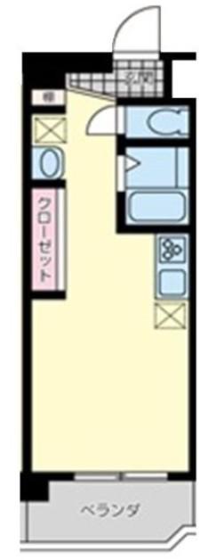アルティア壱番館(ワンルーム/1階)の間取り写真
