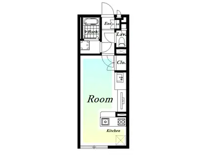 レオネクストSEI(ワンルーム/3階)の間取り写真