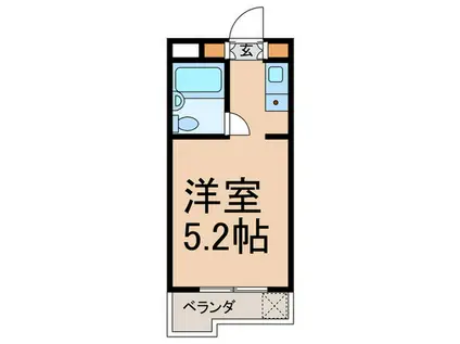 ASAX CORPO駒場(ワンルーム/3階)の間取り写真