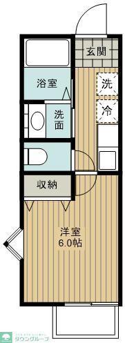ESTA大塚(1K/2階)の間取り写真