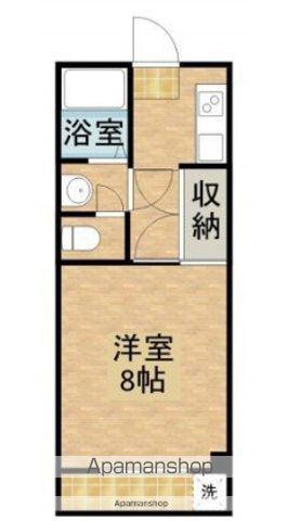 エルメスマンション(1DK/5階)の間取り写真