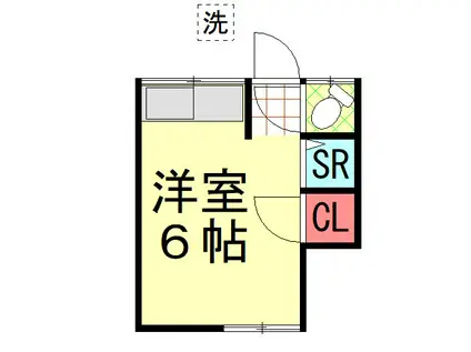SUEHIRO-SOU(ワンルーム/2階)の間取り写真