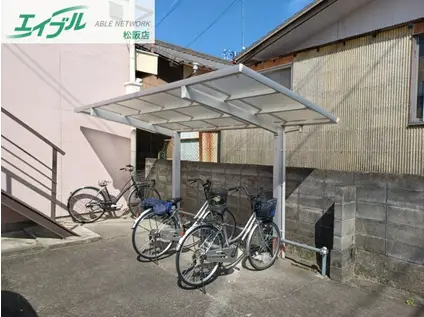 オリーブと春のコーヒーB棟(1LDK/2階)の外観写真