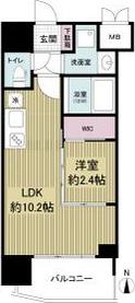 セレニテ本町東リアン(1LDK/12階)の間取り写真