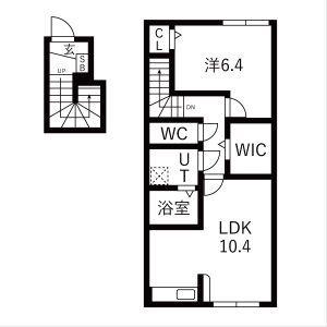 ART LIFE(1LDK/3階)の間取り写真