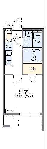 レオネクストソネット(1K/2階)の間取り写真