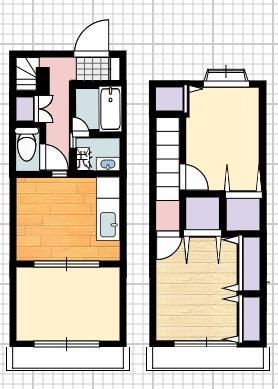 SALEM C(3DK/1階)の間取り写真