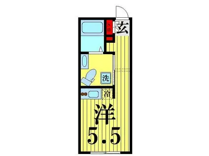 イートス恵比寿(ワンルーム/3階)の間取り写真