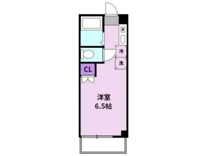 ルシェル壱番館(ワンルーム/3階)の間取り写真