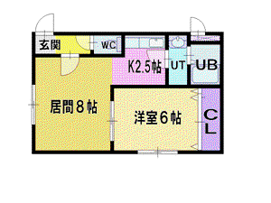センプレピエーノ文京台(1LDK/3階)の間取り写真