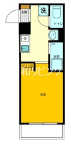 WALEA LIKO(1K/2階)の間取り写真