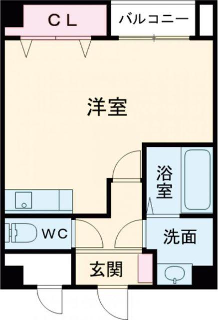 森塚第12マンション(ワンルーム/7階)の間取り写真