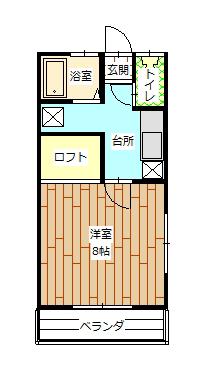 アネックスマルヤマ(1K/3階)の間取り写真