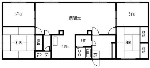 112さとう(4LDK/2階)の間取り写真