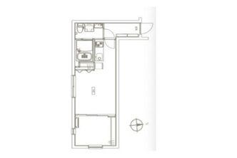 FLレジデンス新宿御苑V(1LDK/4階)の間取り写真
