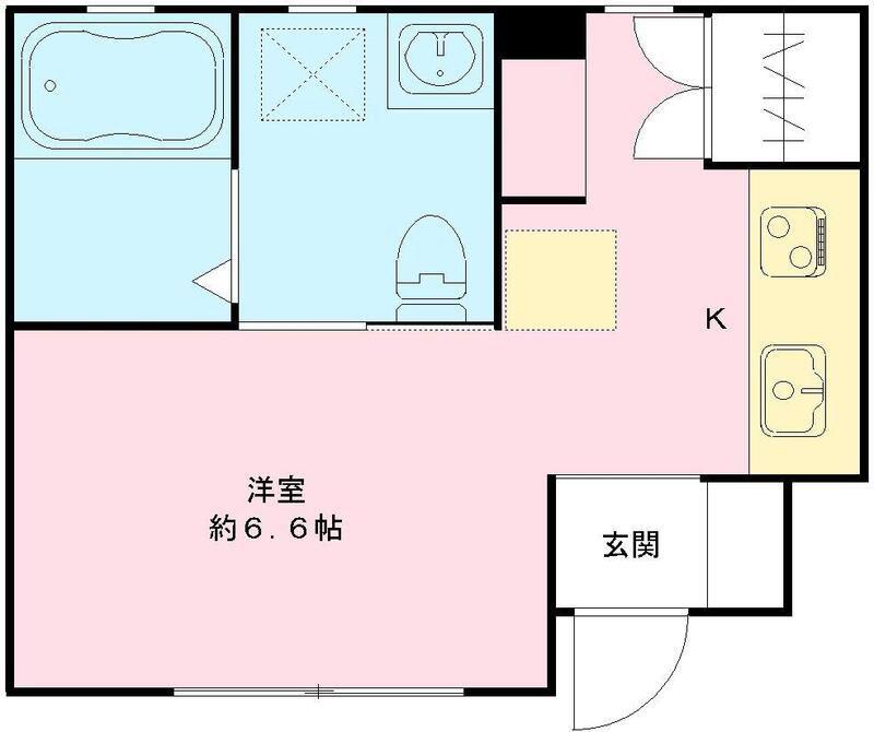 SOMEDAY PALACE(ワンルーム/1階)の間取り写真
