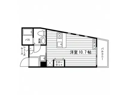 メゾン・ド・ベル西荻(ワンルーム/2階)の間取り写真