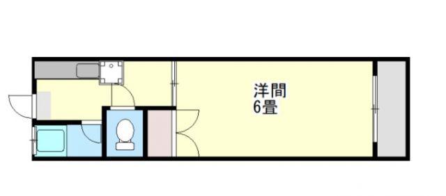 エントピア南郡元(1K/2階)の間取り写真