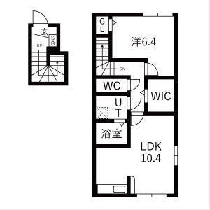 ART LIFE(1LDK/3階)の間取り写真
