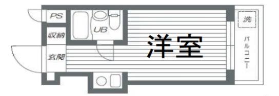 トップ上池袋(ワンルーム/3階)の間取り写真
