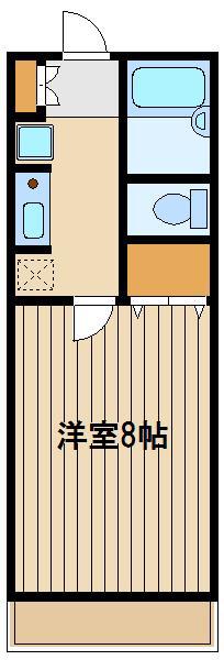 モア大泉学園(1K/1階)の間取り写真
