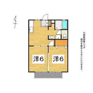 CENTURY21(2DK/1階)の間取り写真