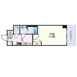 プレサンス南堀江スタイルズ(1K/5階)の間取り写真