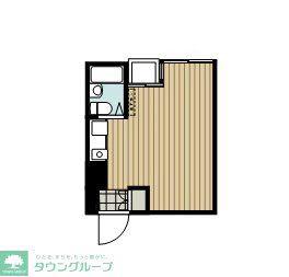 ホワイトヴィラ竜ヶ池(ワンルーム/1階)の間取り写真