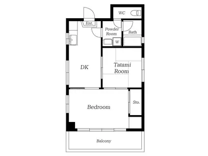 第5吉田ハイツ(2DK/3階)の間取り写真